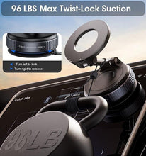 Vacuum Suction Magnetic mobile phone holder for wall and cars