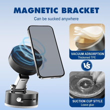 Vacuum Magnetic Suction Phone Holder car dash 360 degree, mobile holder