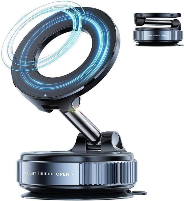 Vacuum Suction Magnetic mobile phone holder for wall and cars