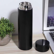 Black Vacuum Insulated Water Bottle  with LED Temperature Display(1 Pc  500ml)