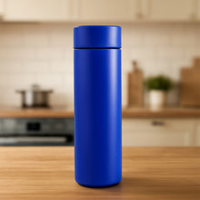 Blue Vacuum Insulated Water Bottle  with LED Temperature Display (1 Pc  500ml)
