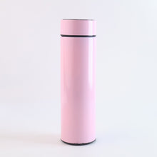 Pink Vacuum Insulated Water Bottle with LED Temperature Display (1 Pc  500ml)