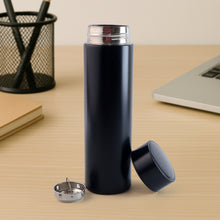 Black Vacuum Insulated Water Bottle  with LED Temperature Display(1 Pc  500ml)